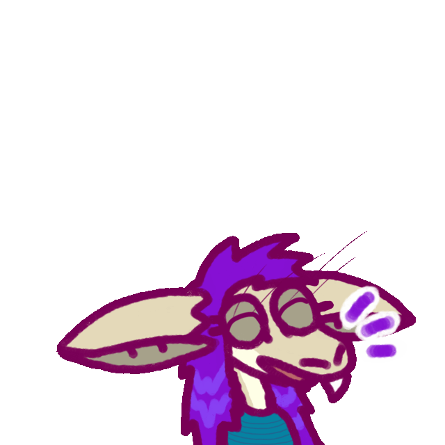 a yinglet laughing, wearing a jumper