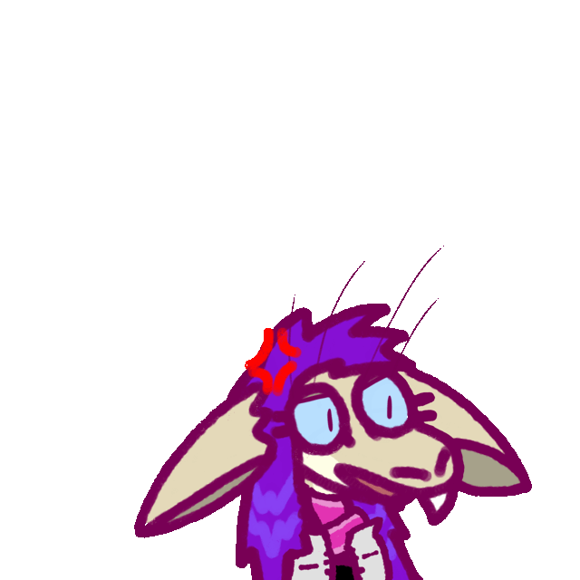 an annoyed yinglet talking, dressed in a big white coat and a pink scarf