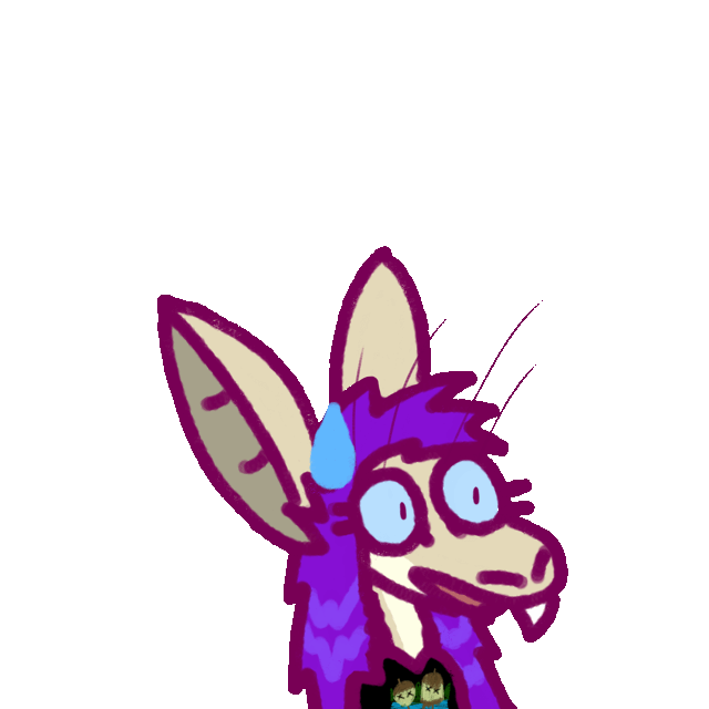 a worried yinglet talking, wearing pajamas