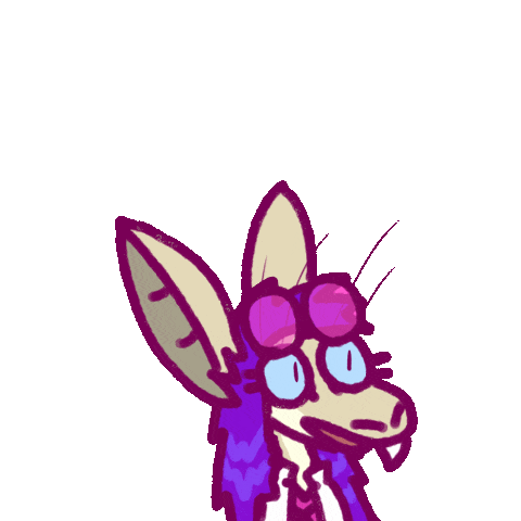 a yinglet in a labcoat and goggles talking