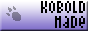 purple kobold-made badge